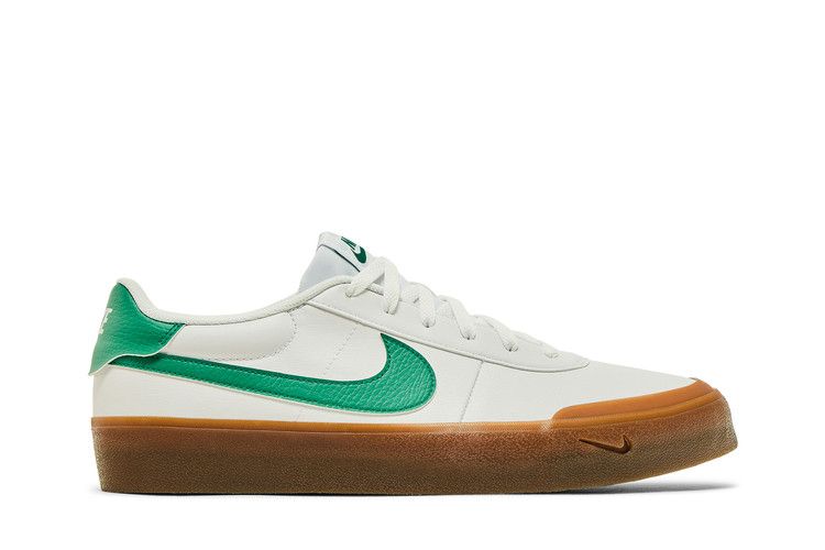 Nike Court Shot Blanc Gomme Marron Moyen Malachite