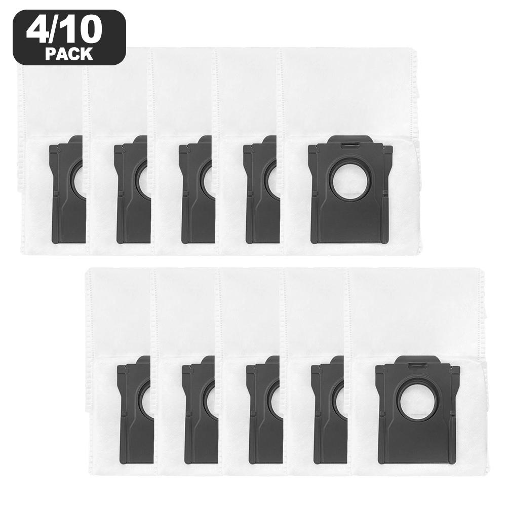 4/10pcs Dust Bags Large-Capacity Disposable Replacement Bags For MOVA S70 Roller/ S70 Ultra Roller Vacuum Cleaner Spare Parts