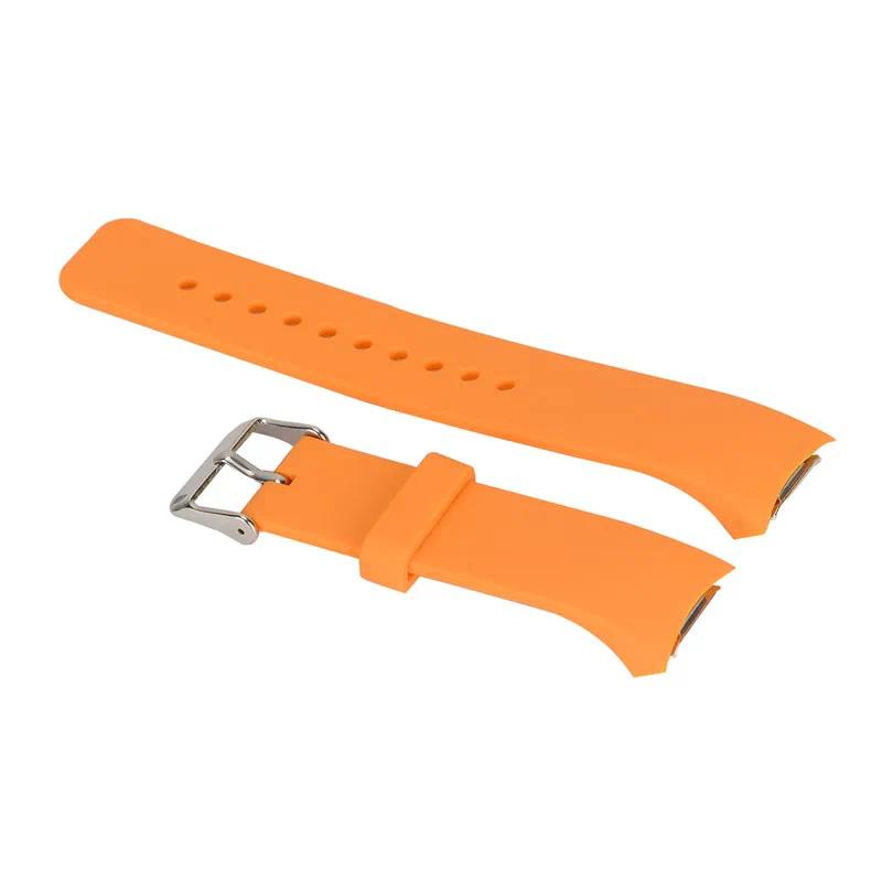 Sport Strap For Samsung Gear S2 R720 Band Replacement Silicone Pure Color Watchband For SM-R730 Smartwatch Bracelet Correa