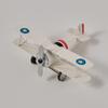 Handicraft Aircraft Ornaments Collection Metal Plane Models Vintage Airplane Model  Photo Props
