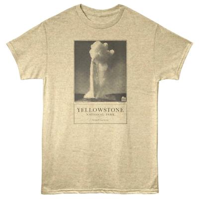 Yellowstone Vintage Geyser Men's T Shirt