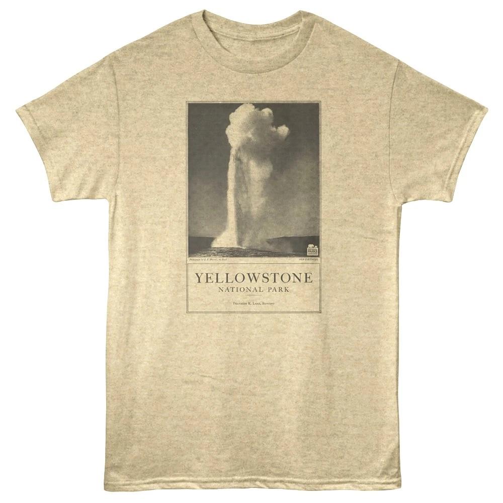 Yellowstone Vintage Geyser Men s T Shirt 3XL