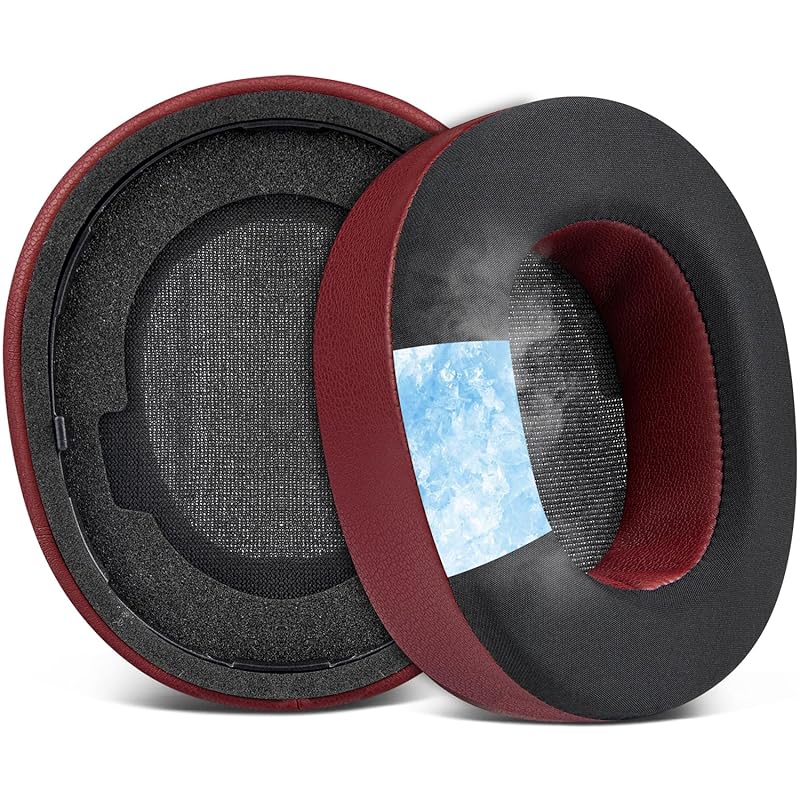 

SOULWIT cooling gel pad ear pads Steelseries Arctis Nova Pro Wireless headphone for replacement pad steel series headset for cushion high density foam