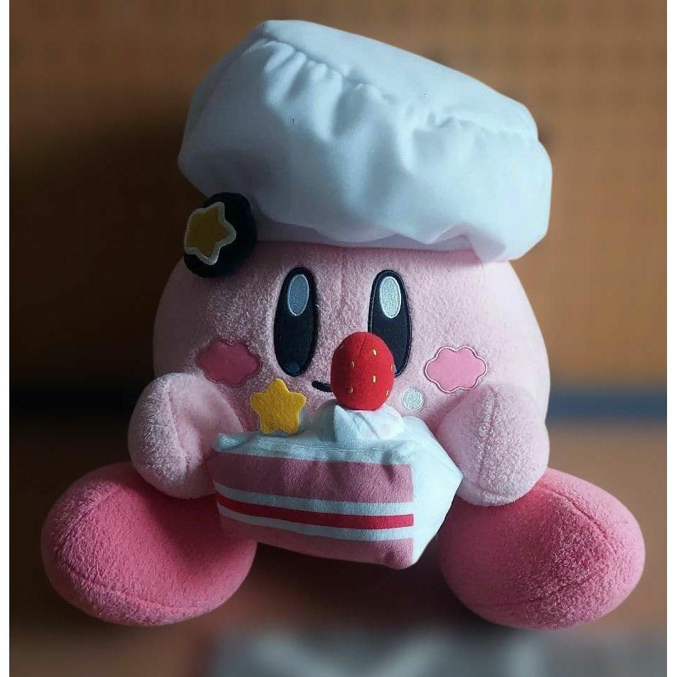 Ichiban Kuji Kirby Mogumoku Pink Shortcake Plush Toy