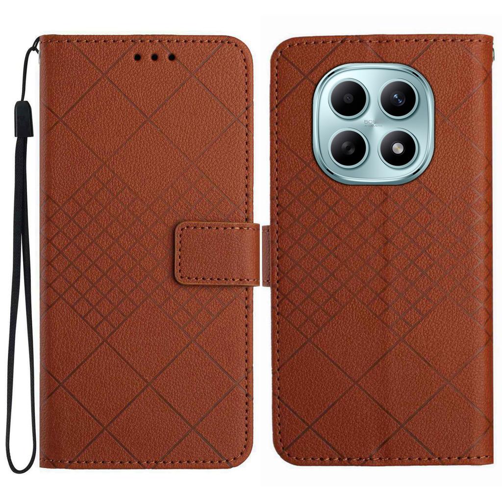 For Xiaomi Poco M8 5G/Redmi Note 15 5G (Global)/15 4G (Global) Case Wallet Imprint PU Leather Flip Folio Phone Cover