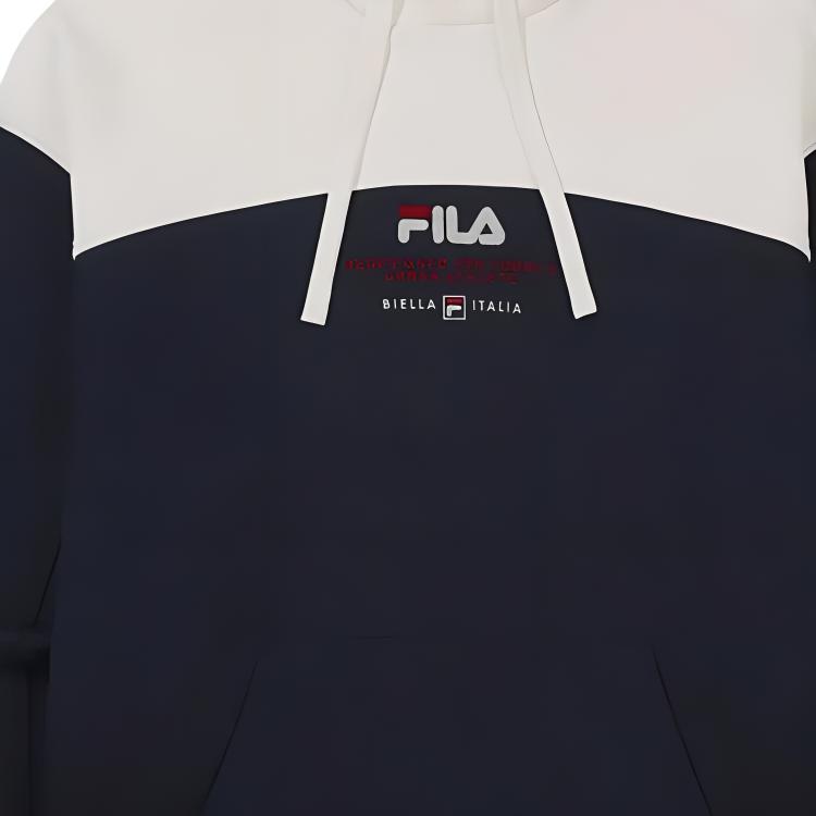 FILA Sweatshirts Unisex Indigo Hooded Moderate Other FS2POG3112X-IDO