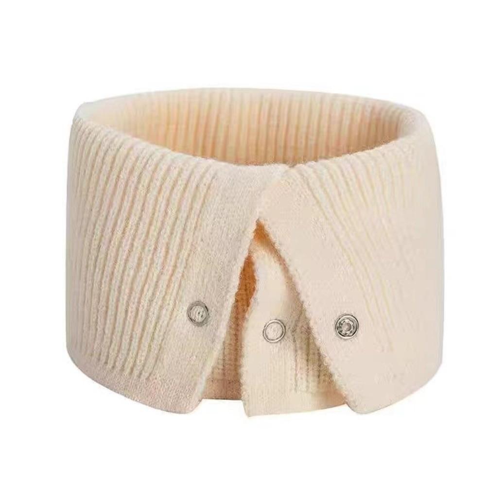 Windproof Knitted Scarf Warm Neckerchief New Fake Collar  Outdoor Sports