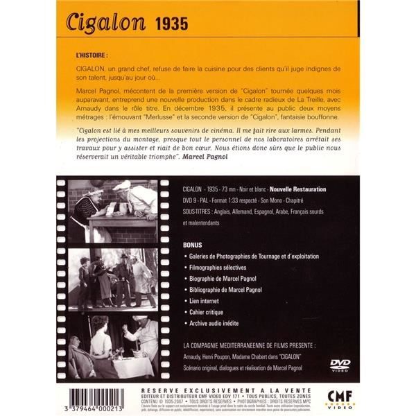 Cigalon : Arnaudy, Henri Poupon