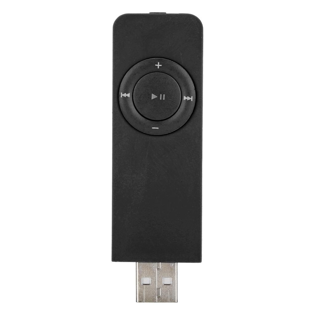 MP3 Music Player Portable Music Media MP3 Player with Lanyard for Listening To MusicBlack