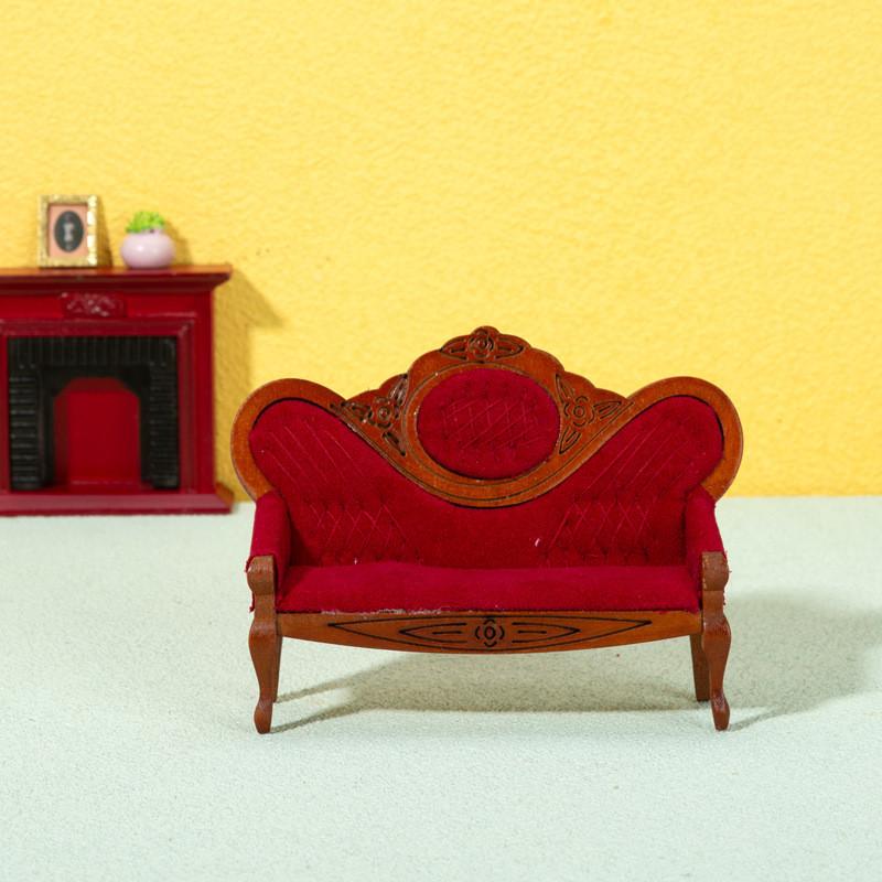 Wooden Dollhouse Miniature Furniture Set For Diy Collectors Home Decor