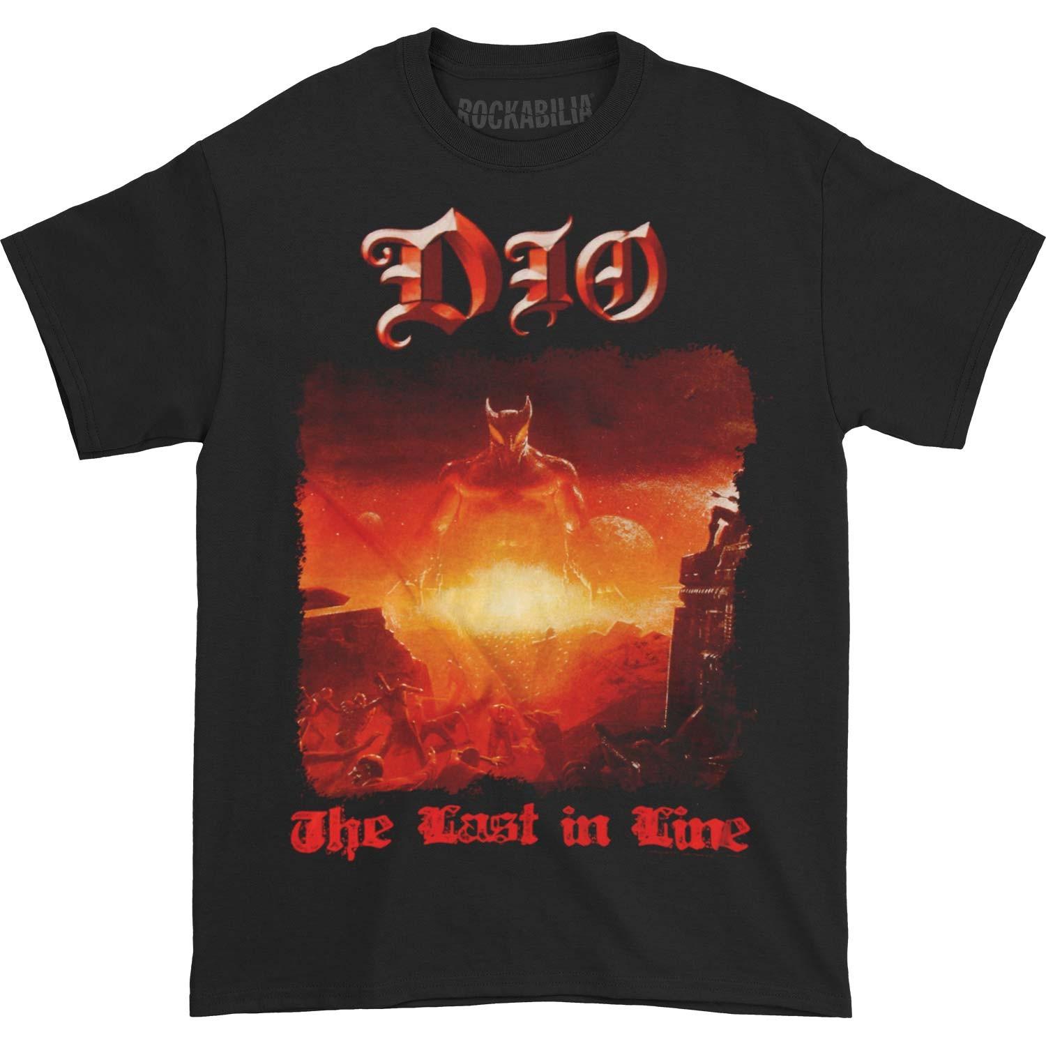 Men s Dio The Last In Line T-shirt Small Black L