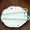 High Quality Candy Cane Christmas Tree Hanging Decor 15CM PS Ornaments