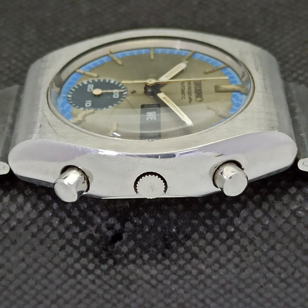 USED VINTAGE SEIKO CHRONOGRAPH 6139B JAPAN MENS ORIGINAL DIAL WATCH A284401-2