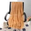 Sciarpa grande da donna in cotone e lino di colore puro: Foulard musulmano primaverile/estivo, telo mare, scialle con protezione solare