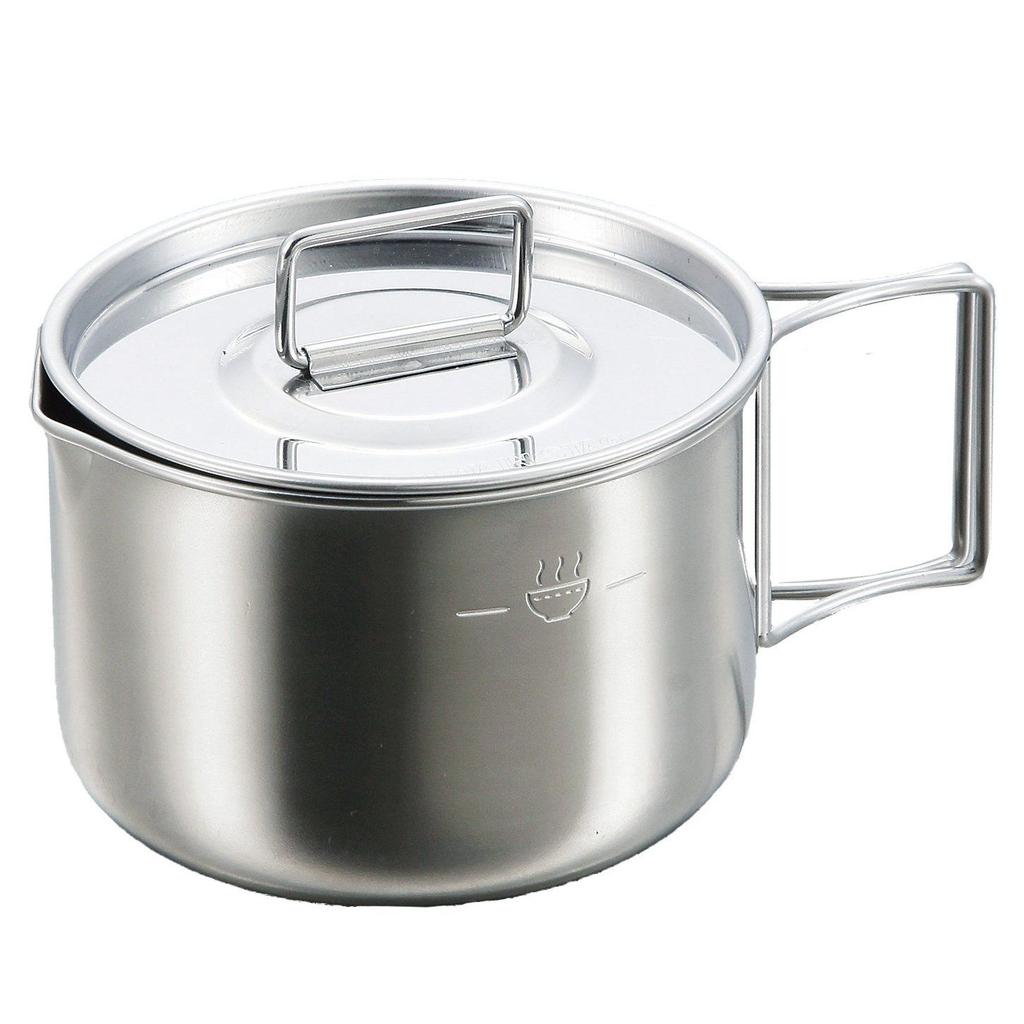 Captain Stag Cooker Stainless Ramen Made Japan M-5511 M-5512