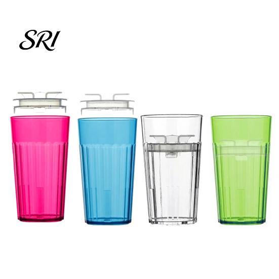 Spill Proof Training Cup No-Spill Sippy with 360 Smart Edge Rim Plastic Toddler Transition Baby Weaning Safe Open for Toddlers No Valve