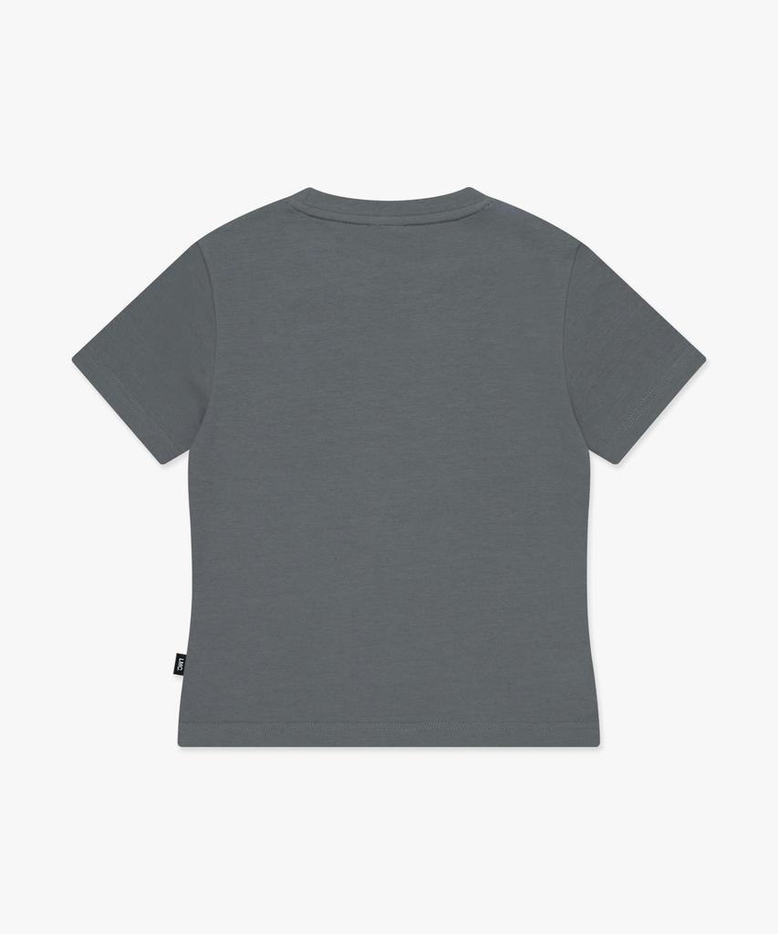 LMC Wm Sketch Doodle Cropped Tee Gray