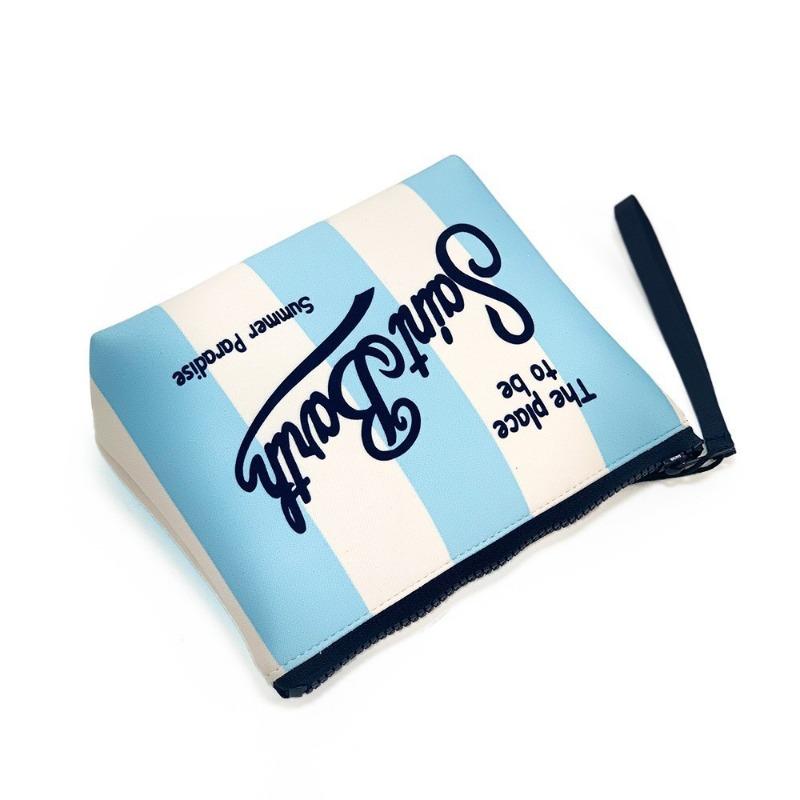Bella borsa da donna borsa portaoggetti da donna portatile borsa da toilette materiale per immersioni borsa per cosmetici impermeabile