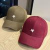 Baseball Cap Men's New Autumn Outdoor Sunshade Peaked Cap Casual Sports Face Showing Small Versatile Trendy Brand Letters
