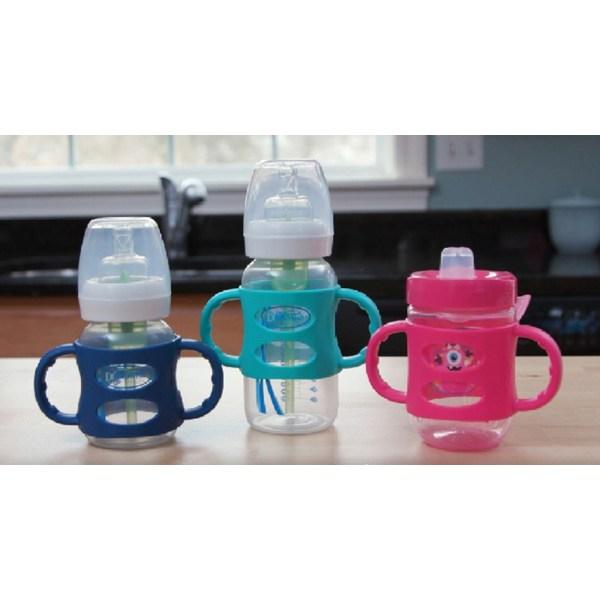 Dr. Brown silicone baby bottle handle 90g, mint, 2 pieces