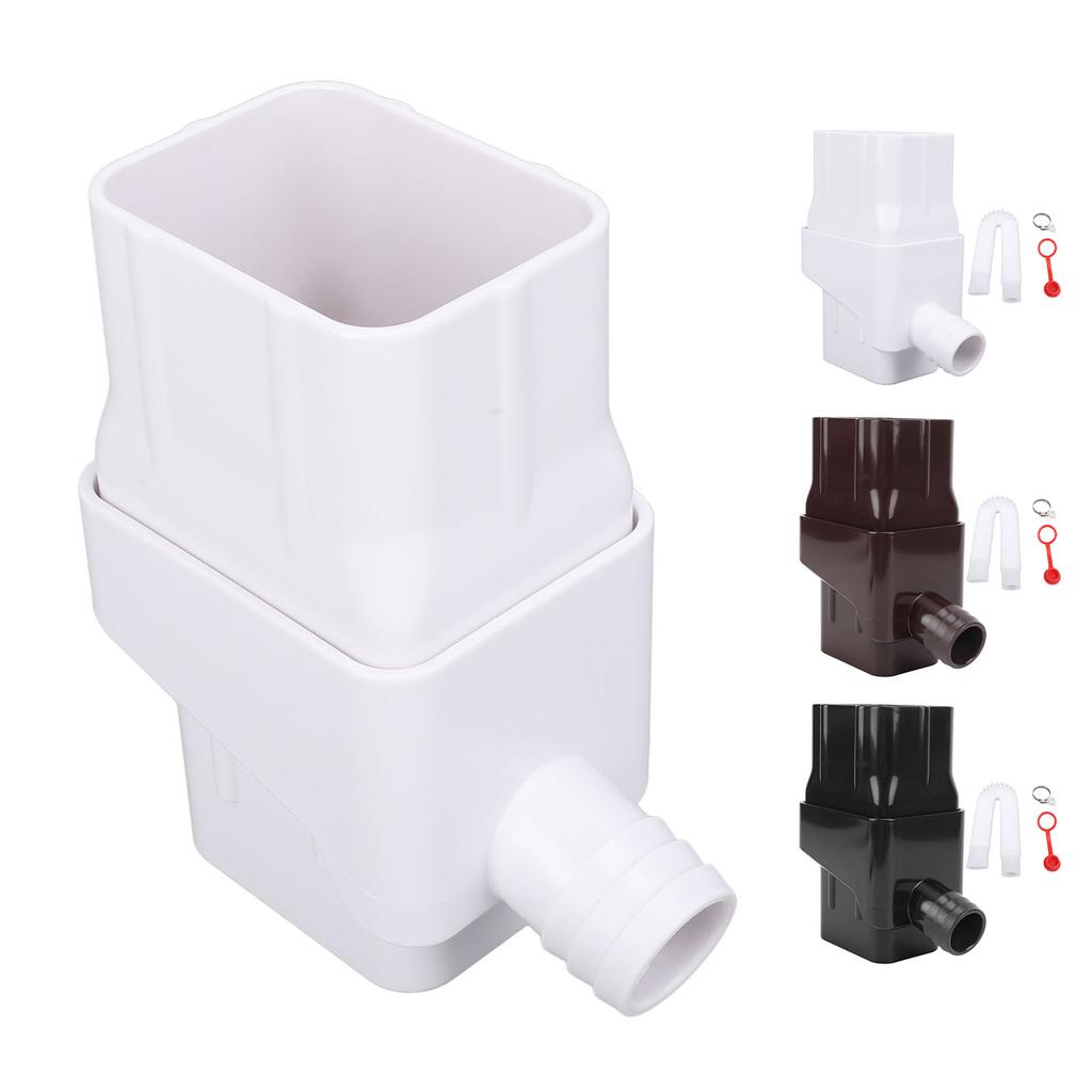 Sistem de colectare a apei de ploaie Instalare ușoară Kit de deviere eficient pentru butoi de ploaie pentru burlan