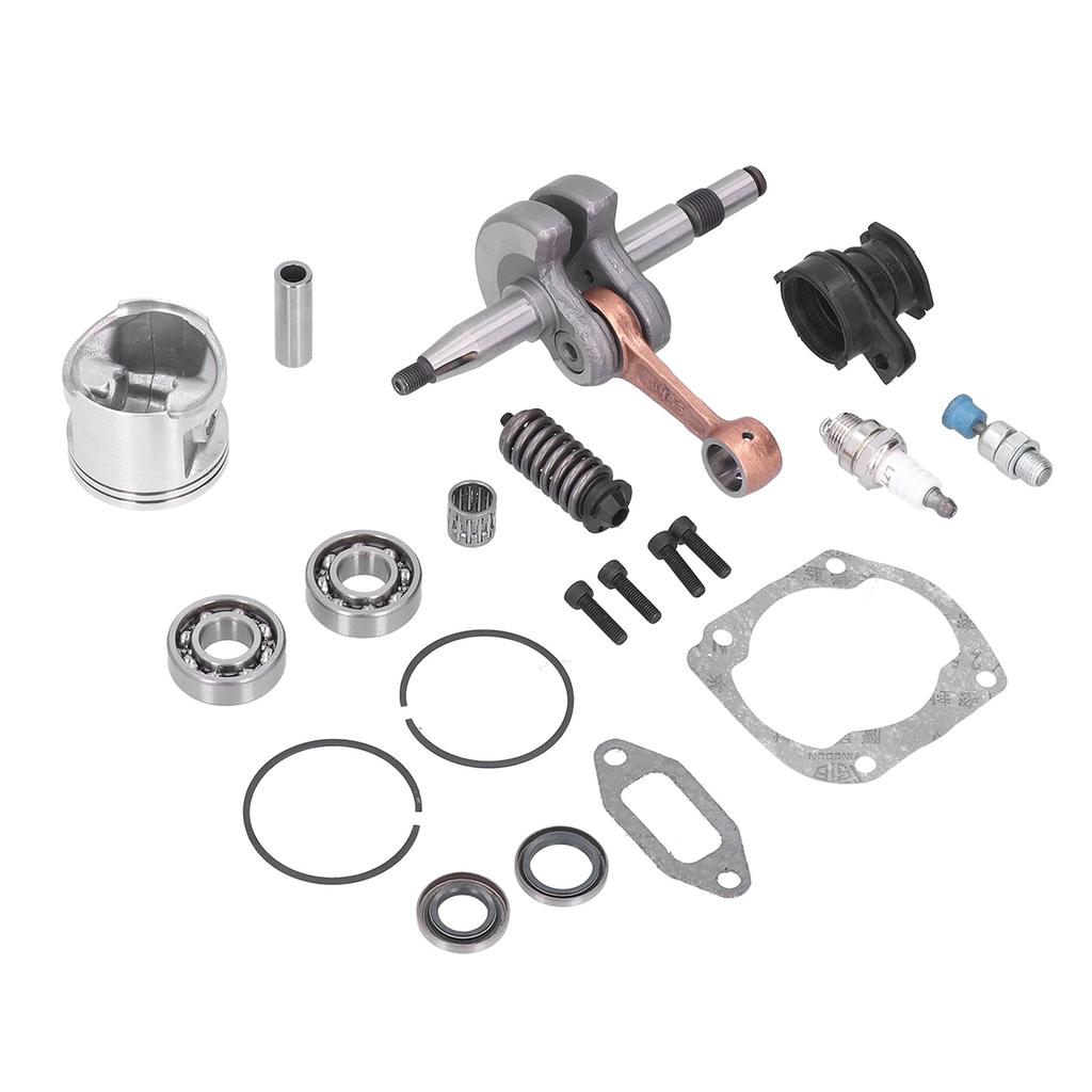 50mm Aluminum Cylinder Crankshaft Piston Bea  Oil Sealing Kit with Gasket     Pipe Relief Valve for 362 365 371 372 372  Chainsaw