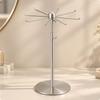 Rotating Jewelry Display Stand Sturdy Necklace Tree Stable for Boutiques