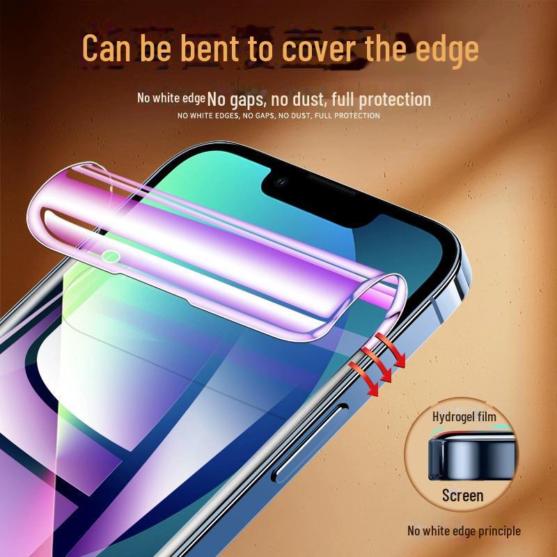 Apple 12/13/14 Pro Max/XR Hydrogel Explosion-Proof Full Screen Soft Film