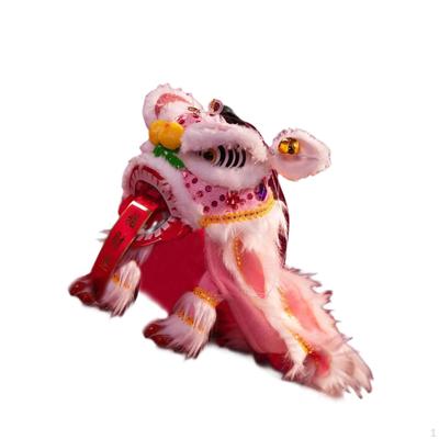 Chinese Marionette Lion Toy,String Dance Puppet Handmade Souvenir Year