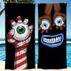 Art L-Lowbrow Art Eyeballs Towel Dry Microfiber Bath Towel for Swimming Surfing Camping Unisex Holiday