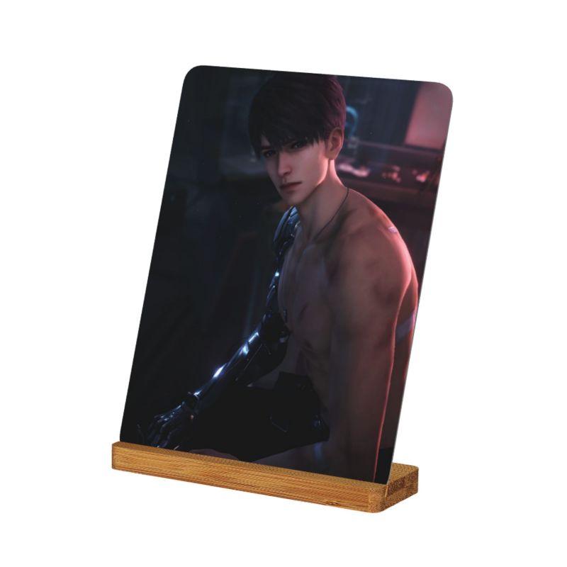 7/8in Game Love and Deepspace Sylus Rafayel Zayne Xavier Caleb Anime Metal Photo Ornament Bedside Cartoon Decoration Gift 2025