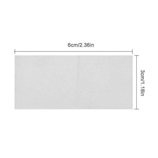 100 Adet Tek Kullanımlık Alkol Pamuk Pedler Oje Çıkarıcı Cilt Telefon Temiz Mendil