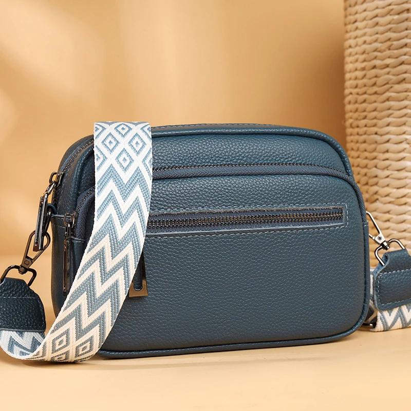 Echte Lederhandtaschen für Damen Große Kapazität Luxuriöse Rindsleder Damen Schultertasche Umhängetasche Hohe Qualität Damen-Tasche Designer