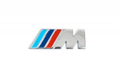 Inscription M 80mm by 30mm (stainless Steel) for BMW 5 Series E-34 1988-1995