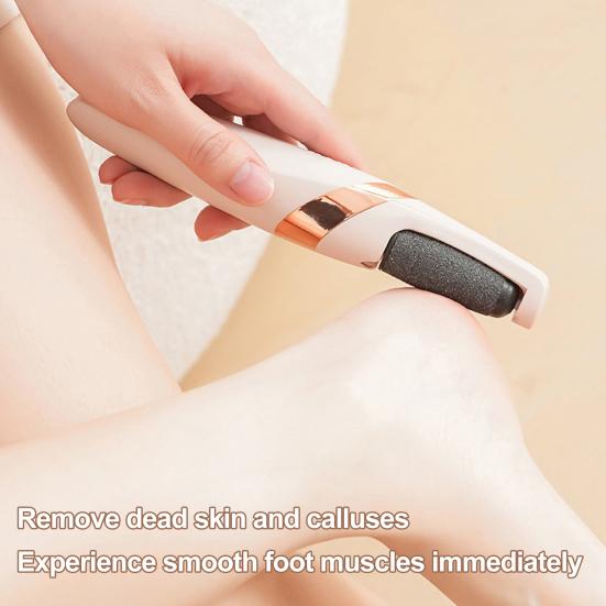 Lixa Elétrica para Pés Recarregável Removedor de Calos para Remoção de Pele Morta Esfoliante Ergonômico para Pés Portátil Lima para Pés para Pés Lisos Cuidados de Spa em Casa
