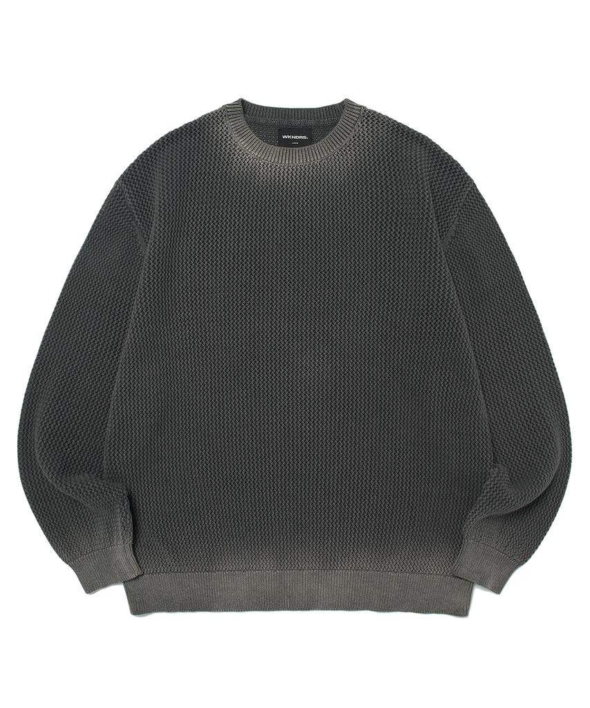 WKNDRS Spray Knit Sweater (Charcoal)