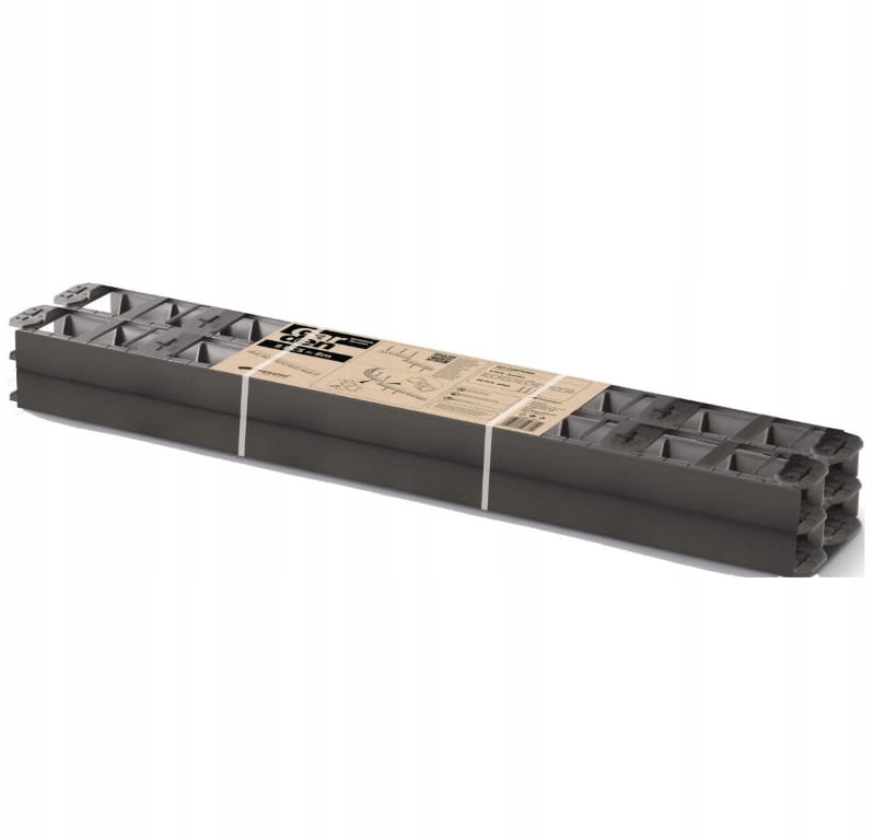 Lawn edging plastic palisade border 8 m 28 pins