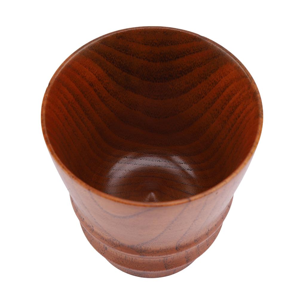 Healthy Wooden Cup Elegant Coffee Milk Water Drinking Cups Multi Functional Wood Beer Mug #3