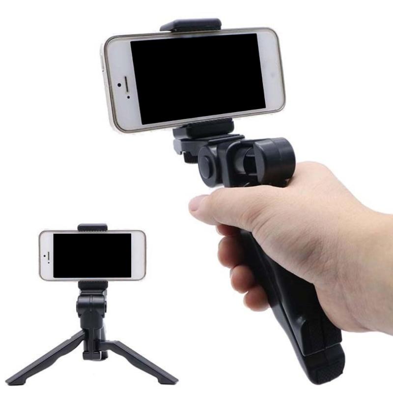 Phone Holder Versatiled Handheld Grip Mount With Extendable Legs For Mobile Photography And Content Creation