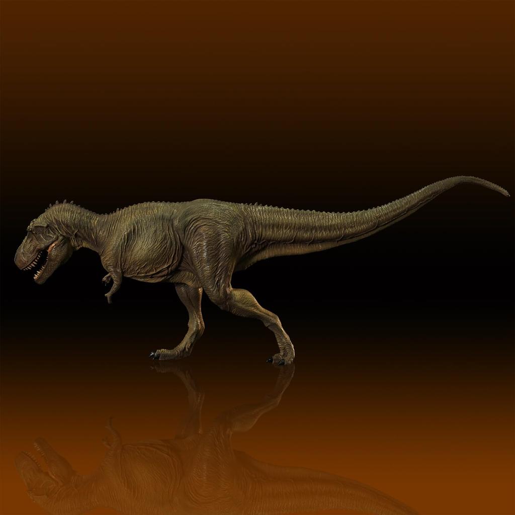 Tyrannosaurus Type B Medium Soft Vinyl Kit Reproduction Scale Soft Vinyl Unpainted Assembly Kit 1/35