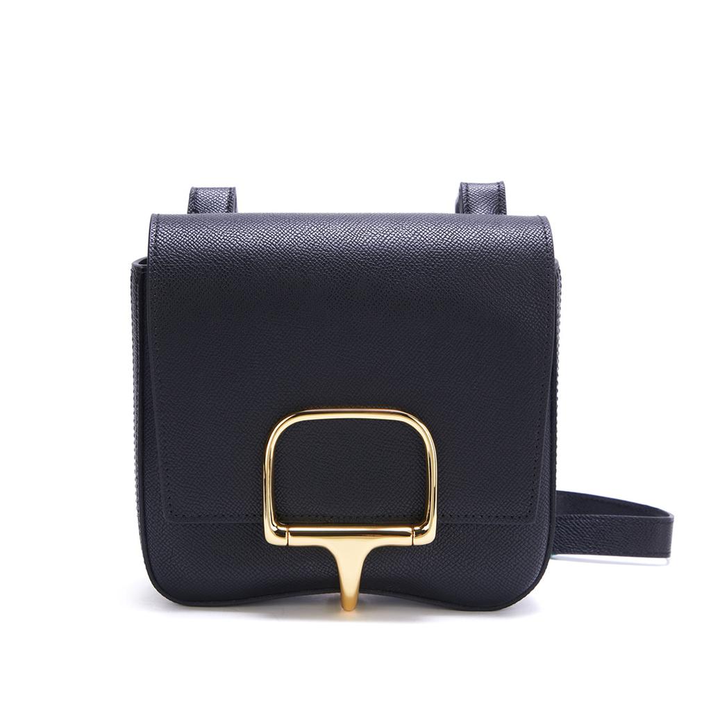 Bag 2025 New Hand Rubbed Pattern Buttocks Bag Leather Fashionable And Simple Shoulder Crossbody Bag Fresh Cowhide Saddle Bag