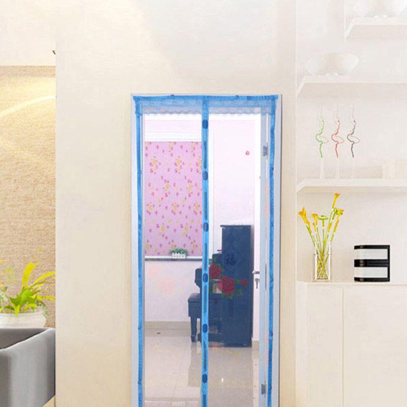 Net Mosquito Door Mesh Screen Bug Fly Pet Patio Hands Free Magnetic Closer Magic