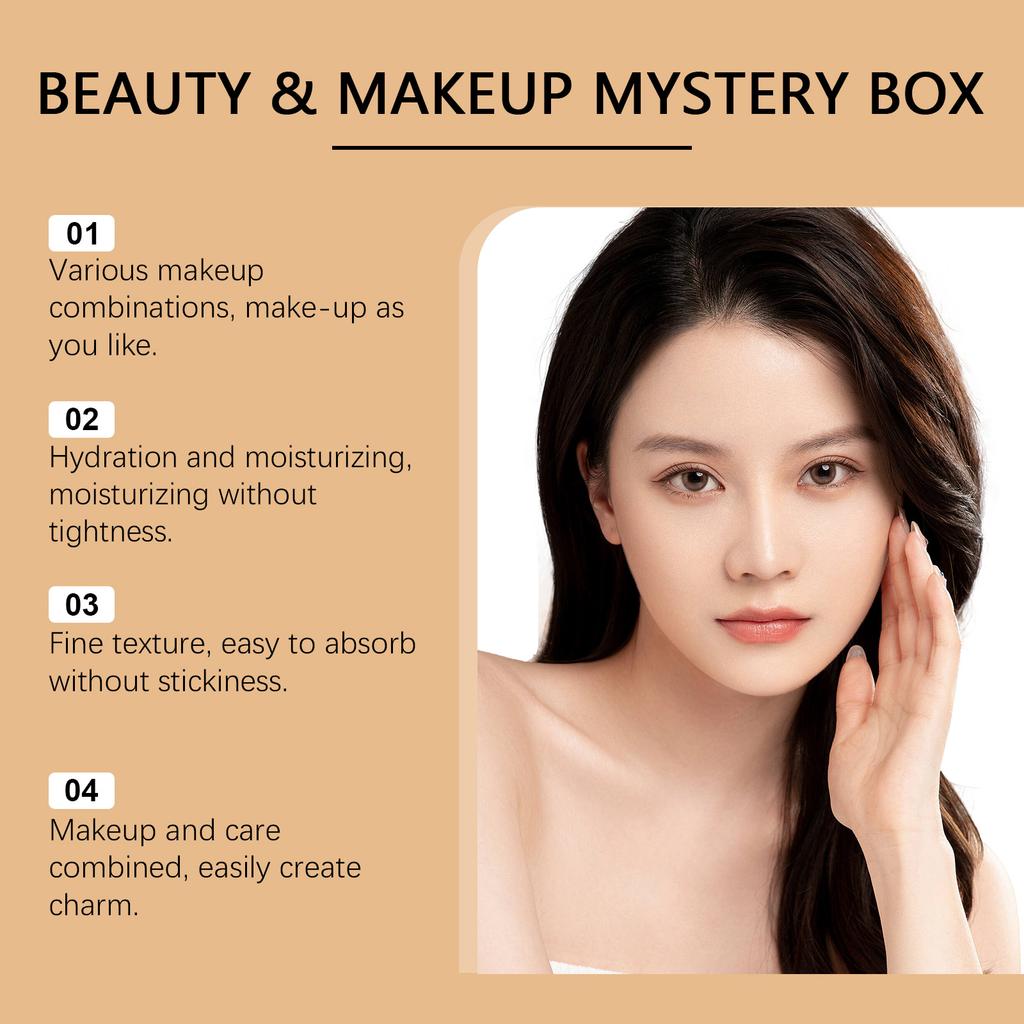 Beauty And Skin Care Gift Box: Daily Beauty And Skin Care Nourishing, Refreshing And Moisturizing Facial Care Box.170ML