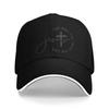 Jesús La Verdad El Camino La Vida Gorra de Béisbol Popular Gorras Sandwich para Unisex Mujeres Poliéster Gorra de Papá Exterior