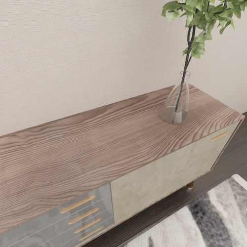 Magielif Brown Oak Wood Grain Wallpaper Sticker, Stylish Wood Grain Cutting Sheet, 60cm X 3m, Multi-Purpose, Repair, Redecoration, Thick, Odorless, No