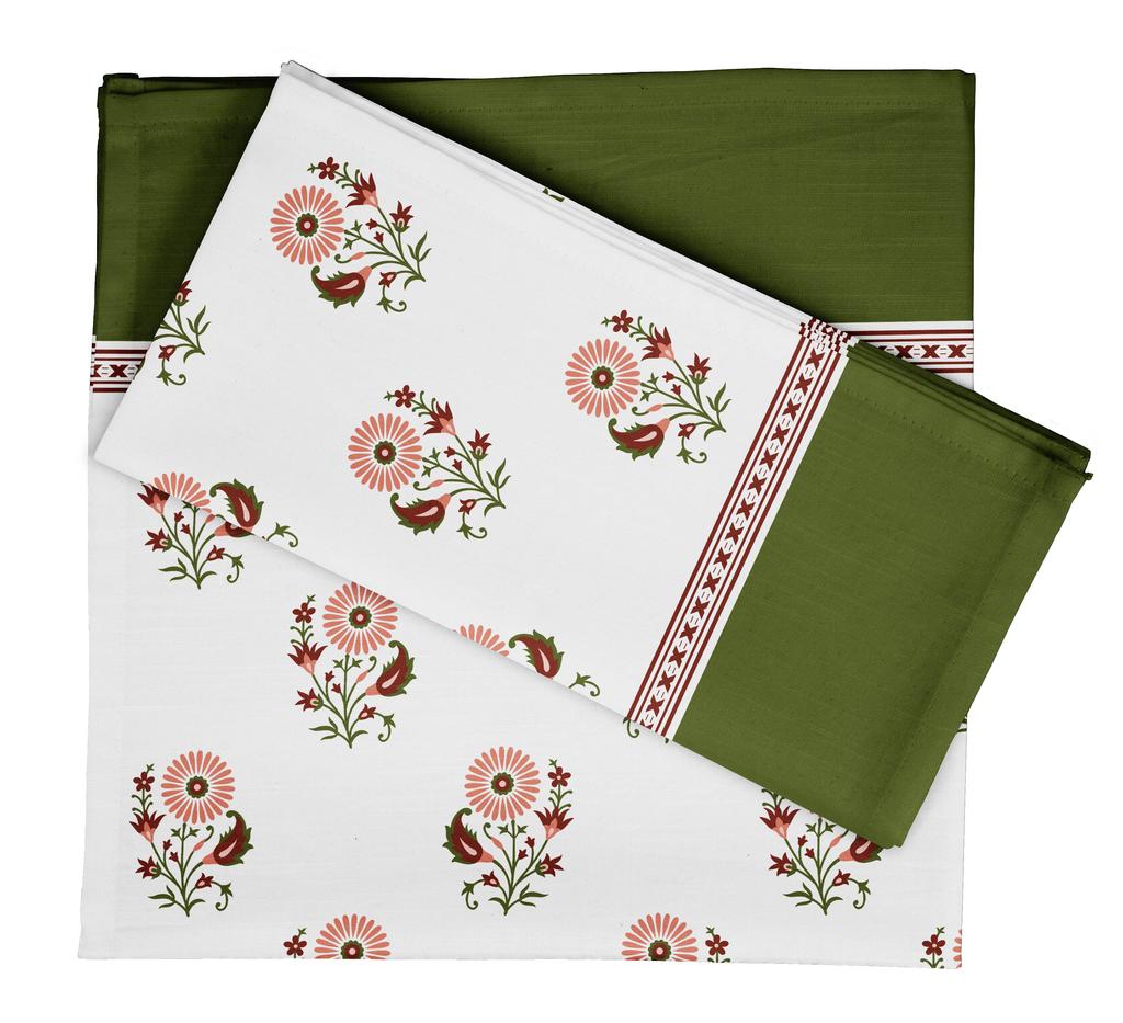 Vargottam Luxury Collection Dinner Table Linen Decor Cotton Napkin Printed Fabric Reusable Napkins Set Of 12, 20   X 20   - Asian