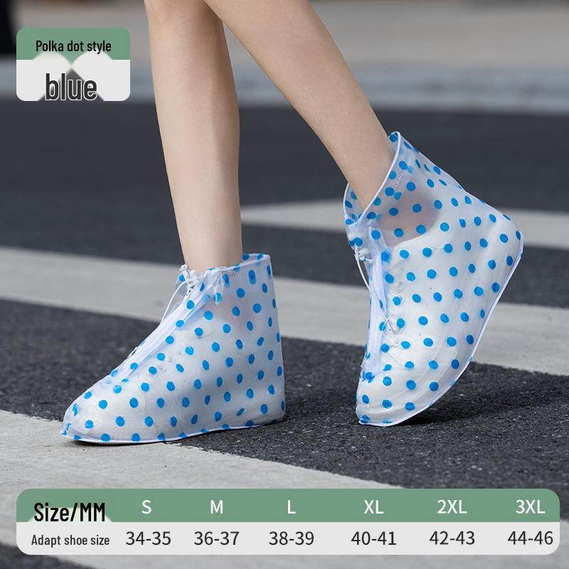 

Rainproof 360-Degree Thickened Shoe Covers with Wear-Resistant Waterproof Sole XL (Fits Shoe Size: 40-42)