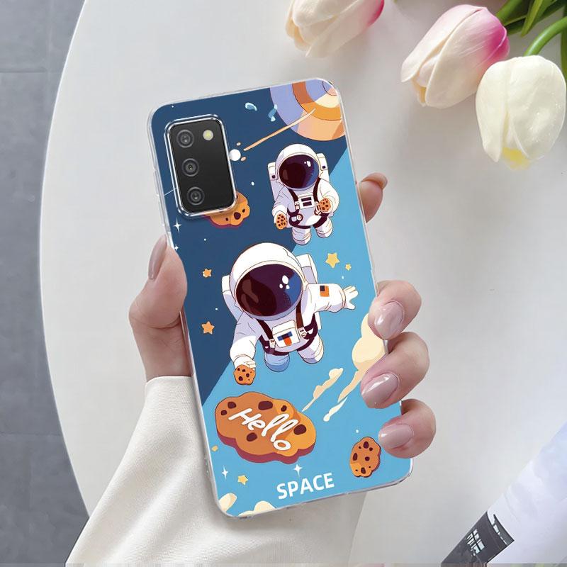For Samsung A41 A21s A11 Case Luxury Phone Case For Samsung Galaxy A41 A21S Marble Flower Clear Soft Silicone Protective Cover