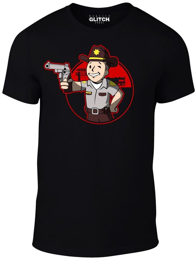 

Nuclear Rick Men s T-shirt - Inspired By Walking dead Zombie Show S