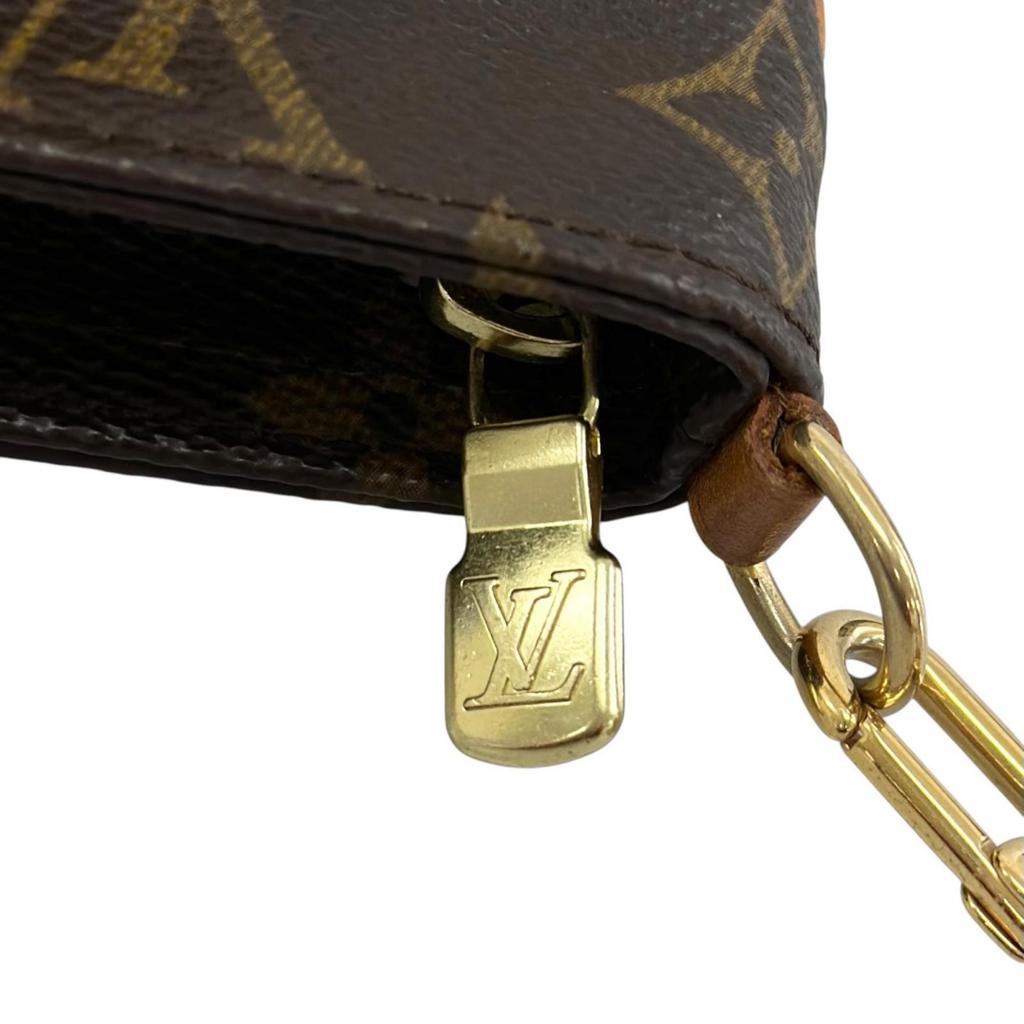 LOUIS VUITTON Partition M51901 Shoulder Bag Brown Women Pouch used
